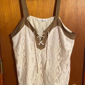 Maurices Crochet Size 1 Tank